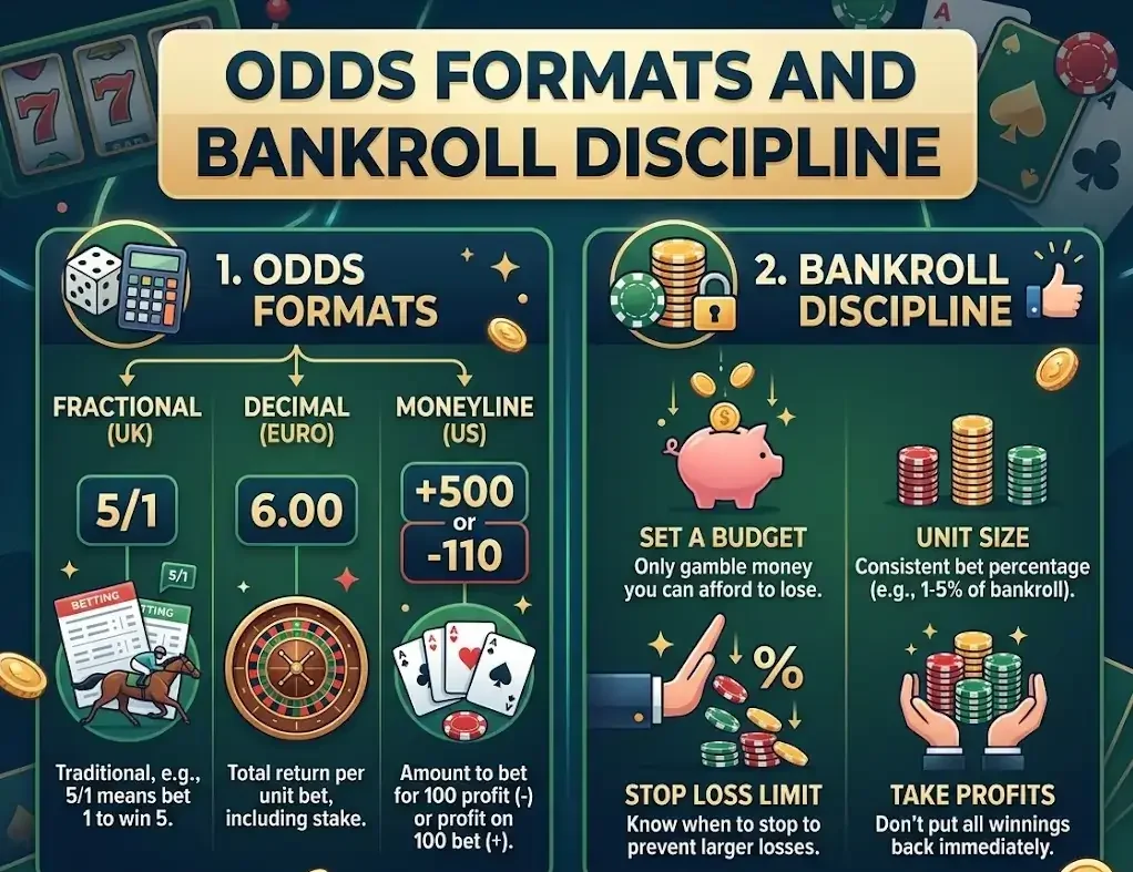 Odds Formats And Bankroll Discipline